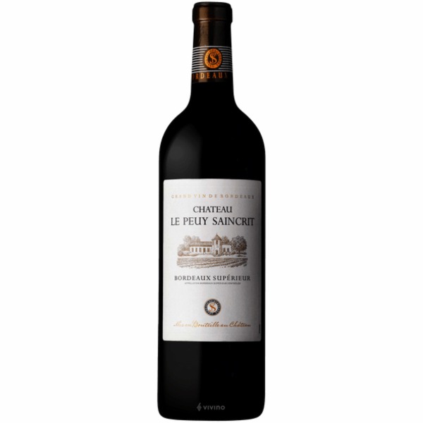 Chateau Le Peuy Saincrit, Bordeaux Superieur - Magnum in wooden gift box